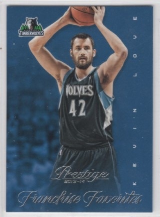 2013-14 Prestige - Franchise Favorites #18 - Kevin Love - Minnesota Timberwolves