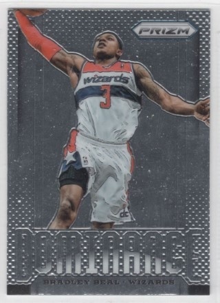 2013-14 Panini Prizm - Dominance #18 - Bradley Beal - Washington Wizards