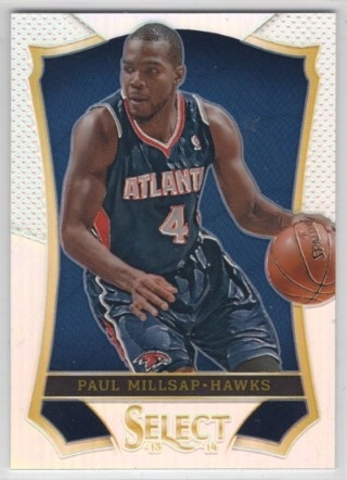 2013-14 Select - Prizm Silver #092 - Paul Millsap - Atlanta Hawks