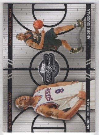 2008-09 Topps Co-Signers - Changing Faces #CF-21 - Andre Iguodala SN899 - Philadelphia 76ers