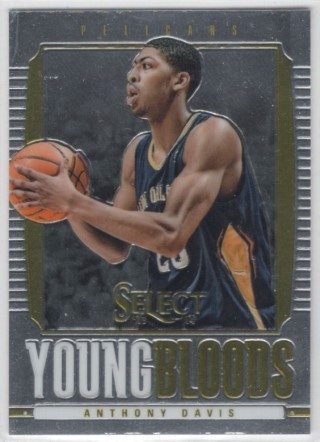 2013-14 Select - Young Bloods #04 - Anthony Davis - New Orleans Pelicans