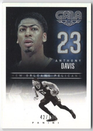 2014-15 Panini Gala - #012 Anthony Davis SN79 - New Orleans Pelicans