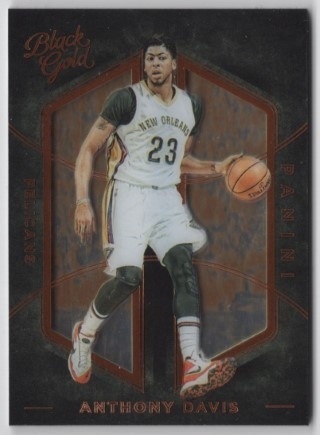 2015-16 Panini Black Gold - Bronze #079 - Anthony Davis - New Orleans Pelicans
