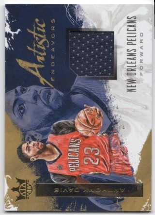 2017-18 Court Kings - Artistic Endeavors #AE-AD - Anthony Davis MEM, SN299 - New Orleans Pelicans