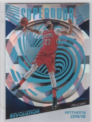 2018-19 Panini Revolution - Supernova Cubic #001 - Anthony Davis SN50 - New Orleans Pelicans