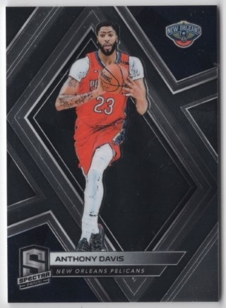2018-19 Panini Spectra - #043 Anthony Davis SN175 - New Orleans Pelicans