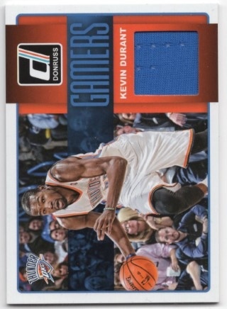 2014-15 Donruss - Gamers Jerseys #27 Kevin Durant MEM - OKC Thunder
