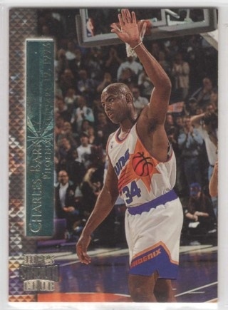 1996-97 Stadium Club - Shining Moments #SM01 - Charles Barkley - Houston Rockets
