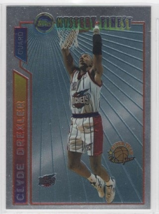 1996-97 Topps - Mystery Finest Bordered #M13 - Clyde Drexler - Houston Rockets