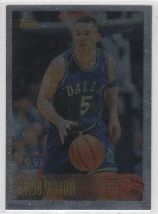 1996-97 Topps - NBA at 50 #005 - Jason Kidd - Dallas Mavericks