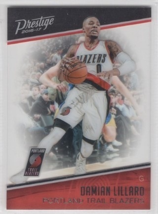 2016-17 Prestige - Acetate Veterans #07 - Damian Lillard - Portland Trail Blazers