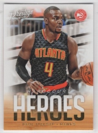 2016-17 Prestige - Hardcourt Heroes #08 - Paul Millsap - Atlanta Hawks