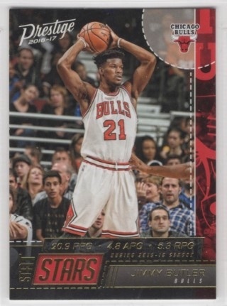 2016-17 Prestige - Stat Stars #03 - Jimmy Butler - Chicago Bulls