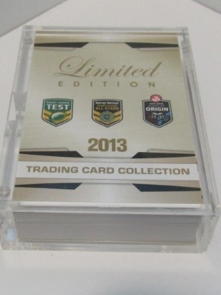 NRL - 2013 ESP Limited Edition - Base Set (34) PR500 - COMPLETE SET IN CASE