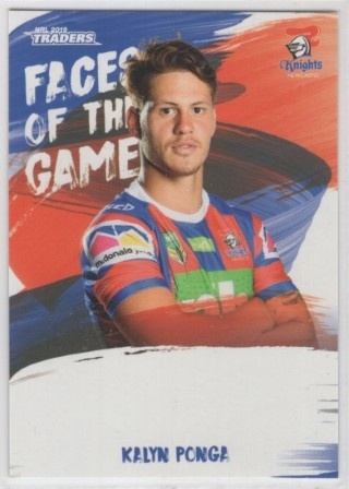 NRL - 2019 Traders - Faces of the Game (select from list)
