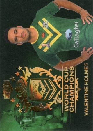 NRL - 2023 Elite - World Cup Champions #WCC09 - Valentine Holmes - Australian Kangaroos