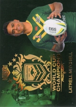 NRL - 2023 Elite - World Cup Champions #WCC12 - Latrell Mitchell - Australian Kangaroos