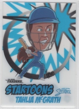 CRICKET - Traders 2020-21 - Startoons #ST1 - Tahlia McGrath - Adelaide Strikers