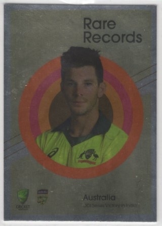CRICKET - 2019-20 Tap N Play - Rare Records #RR-02 - Tim Paine - Australia