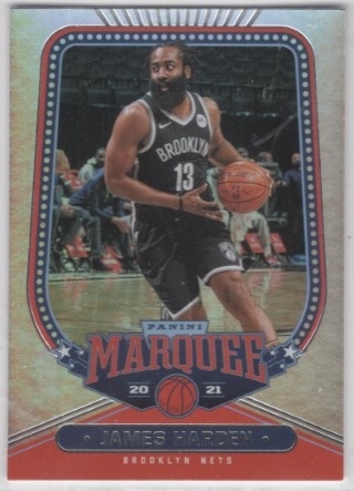 2020-21 Panini Chronicles - #262 Marquee - James Harden - Brooklyn Nets