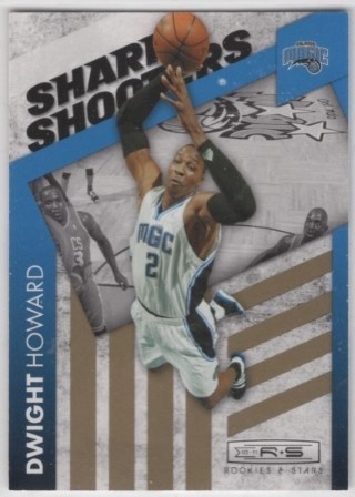 2010-11 Rookies & Stars - Sharp Shooters Gold #01 - Dwight Howard SN499 - Orlando Magic