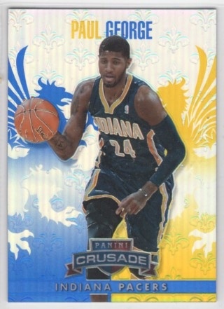 2013-14 Panini Crusade - Insert Blue #136 - Paul George - Indiana Pacers