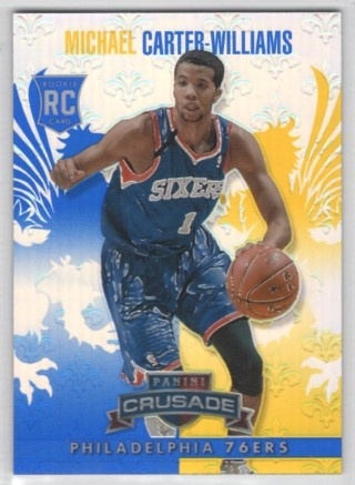 2013-14 Panini Crusade - Insert Blue #191 - Michael Carter-Williams - Philadelphia 76ers
