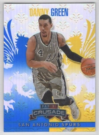 2013-14 Panini Crusade - Insert Blue #299 - Danny Green - San Antonio Spurs