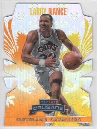 2013-14 Panini Crusade - Insert Orange Die Cut #242 - Larry Nance SN99 - Cleveland Cavaliers