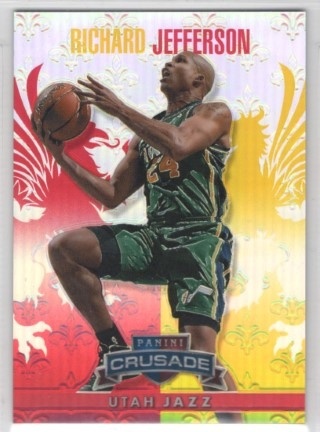 2013-14 Panini Crusade - Insert Red #116 - Richard Jefferson SN349 - Utah Jazz