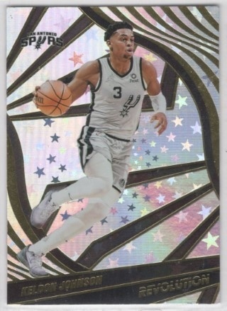 2021-22 Panini Revolution - Astro #073 - Keldon Johnson - San Antonio Spurs