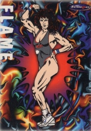 SPORT TV - 1996 Tempo Gladiators - #57 Flame