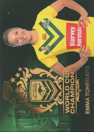 NRL - 2023 Elite - World Cup Champions #WCC36 - Emma Tonegato - Australian Jillaroos
