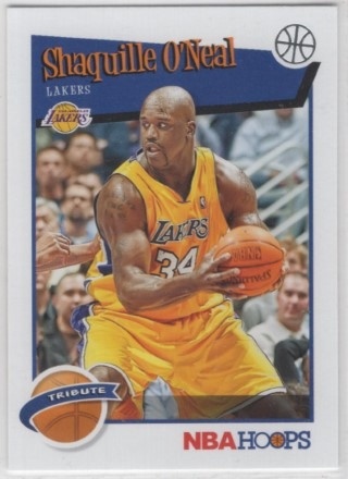 2019-20 Hoops - #283 Shaquille O'Neal HT - LA Lakers