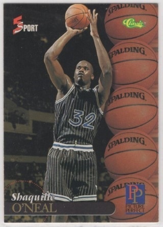 1995 Classic Five Sport - #199 Shaquille O'Neal - Orlando Magic
