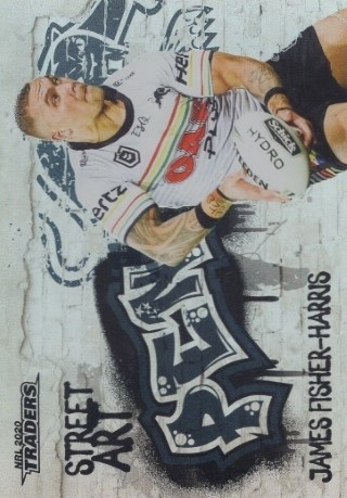NRL - 2020 Traders - Street Art #SA11 - James Fisher-Harris - Penrith Panthers