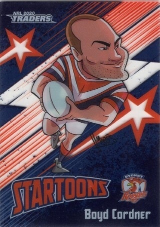 NRL - 2020 Traders - Startoons #ST16 - Boyd Cordner - Sydney Roosters