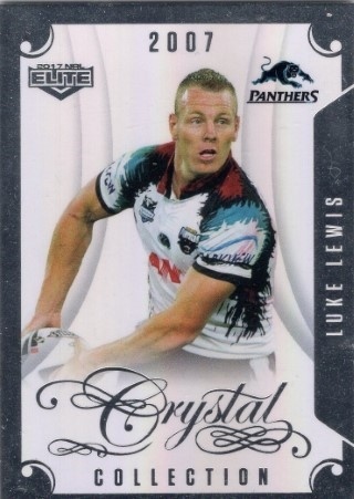 NRL - 2017 Elite - Crystal Collection #CC06 - Luke Lewis - Penrith Panthers