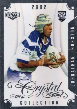 NRL - 2017 Elite - Crystal Collection #CC16 - Johnathan Thurston - Canterbury Bulldogs