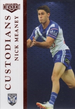 NRL - 2019 Elite - Custodians #C03 - Nick Meaney - Canterbury Bulldogs