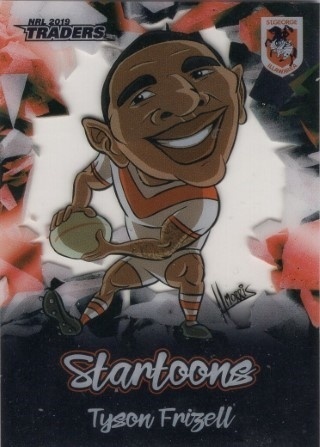 NRL - 2019 Traders - Startoons #ST15 - Tyson Frizell - St. George Dragons