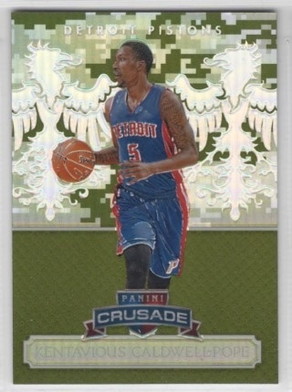 2014-15 Panini Excalibur - Crusade Camouflage #065 - Kentavious Caldwell-Pope - Detroit Pistons