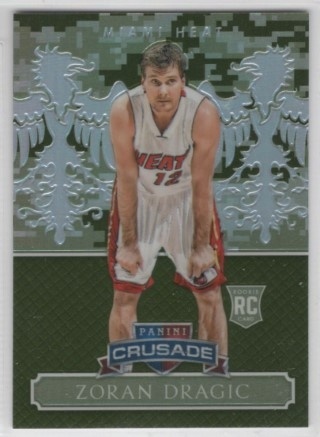2014-15 Panini Excalibur - Crusade Camouflage #198 - Zoran Dragic - Miami Heat