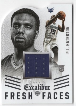 2014-15 Panini Excalibur - Fresh Faces #09 - P.J. Hairston MEM - Charlotte Hornets