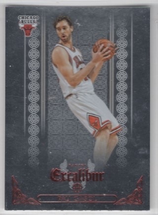 2014-15 Panini Excalibur - Knights Templar #060 - Pau Gasol - Chicago Bulls
