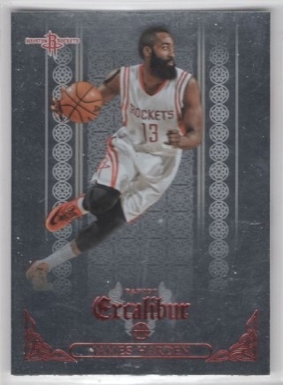 2014-15 Panini Excalibur - Knights Templar #113 - James Harden - Houston Rockets