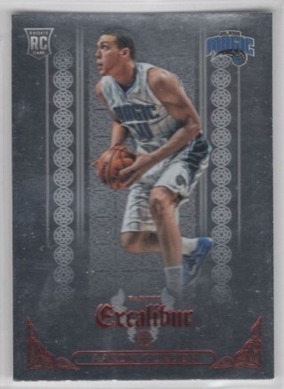 2014-15 Panini Excalibur - Knights Templar #153 - Aaron Gordon ROOKIE - Orlando Magic