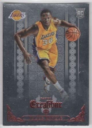 2014-15 Panini Excalibur - Knights Templar #189 - Julius Randle ROOKIE - LA Lakers