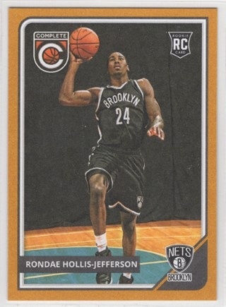 2015-16 Panini Complete - Gold #309 - Rondae Hollison-Jefferson - ROOKIE - Brooklyn Nets