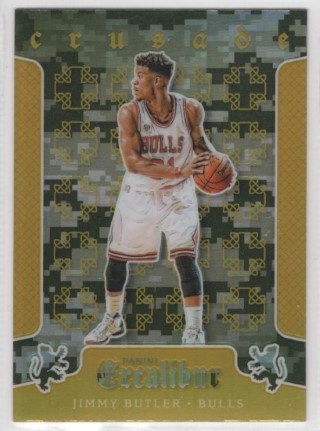 2015-16 Panini Excalibur - Crusade Camo #040 - Jimmy Butler - Chicago Bulls